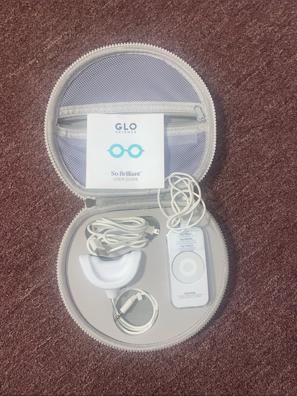White Teeth Whitening Kit glo science kit